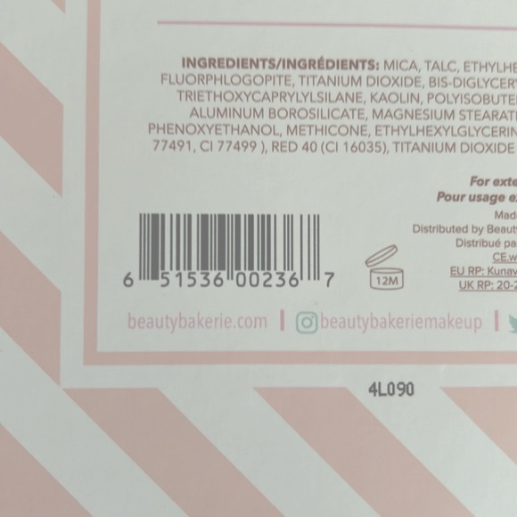 Women's Beauty Bakerie Cotton Candy Champagne Blushligher Palette 0.17ozx4 NWT - Picture 6 of 6